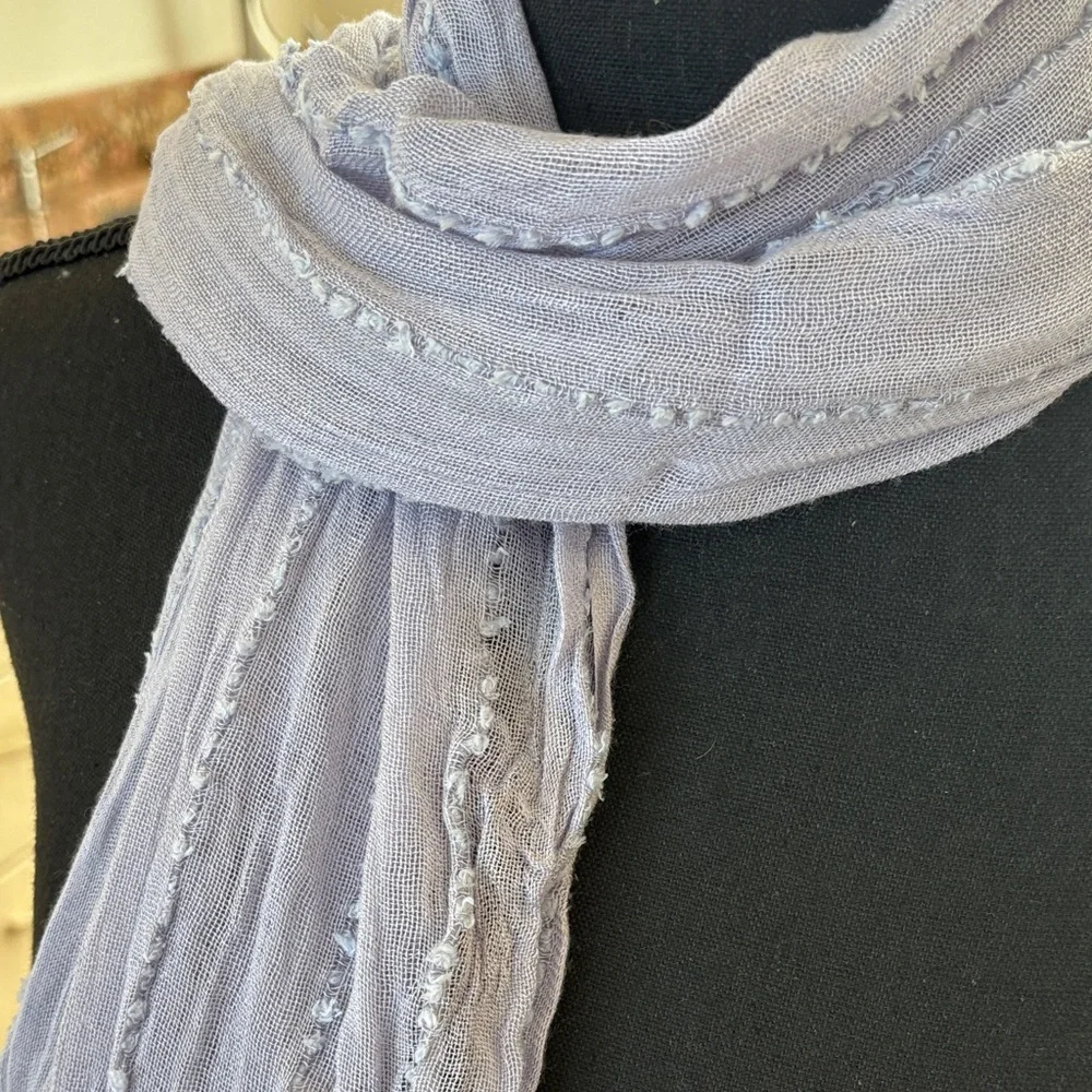 Elegant Lilac/Gray Women's Scarf